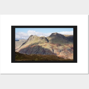 Langdale Pikes from Lingmoor Posters and Art